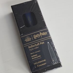 Moleskine Black and Gold Rollerball Pen